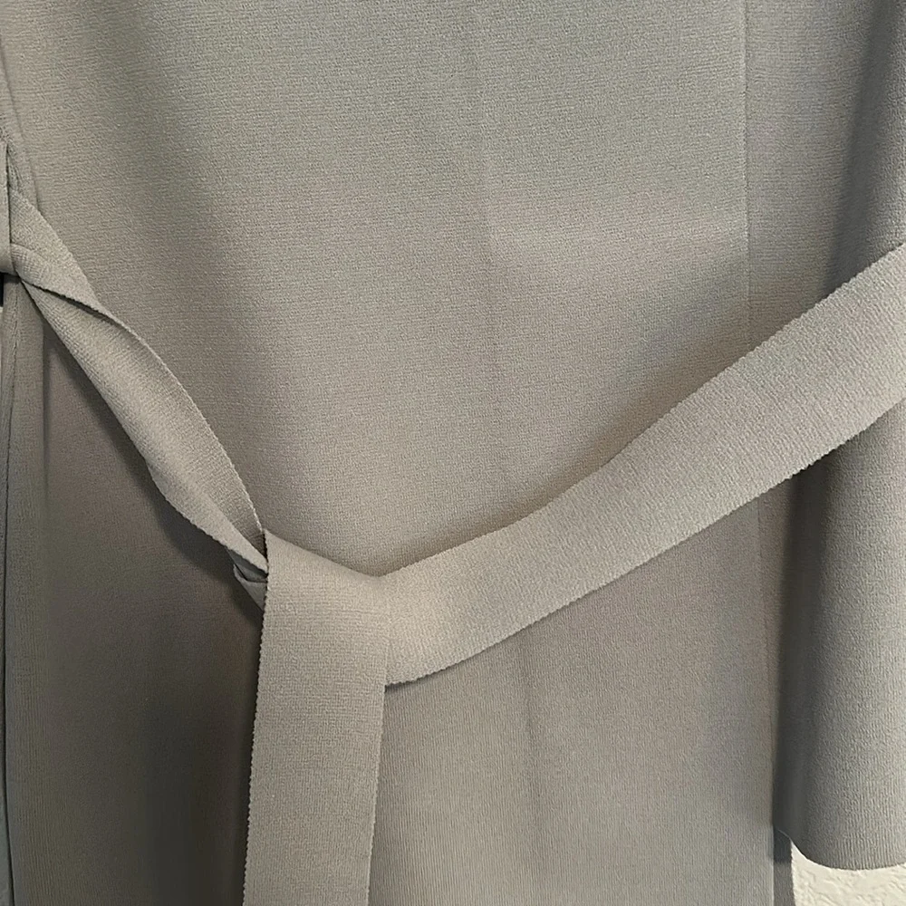 Safiyaa beautiful gray tunic belted off shoulder top 8 - Picture 3 of 15